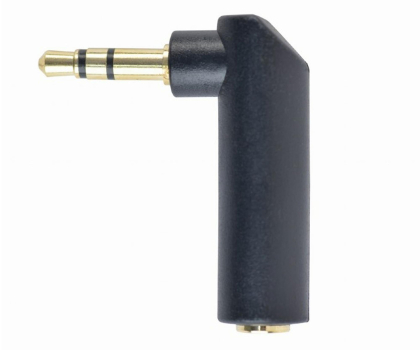 Przejściówka Gembird Adapter kątowy stereo 3,5 mm, kątowy 90 °